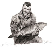 Pencil portrait by David Blackaller